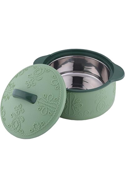 Generic Al Saif Chillo Royal Hot Food Pot, Stainless Steel Inner Layer, 3-Pie...