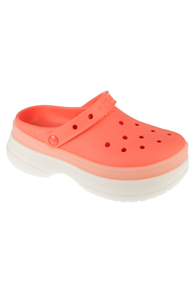 Crocs Sabot clasic matuit, cu talpă în straturi, șlapi de damă