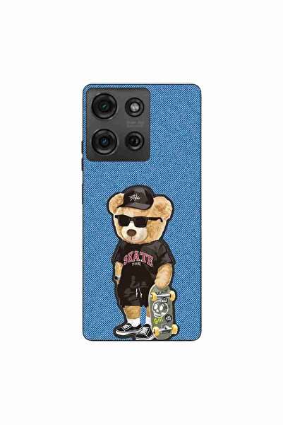 OEM Husa compatibila cu Motorola Moto G75 Silicon Gel Tpu Model Bear Skate Fa...