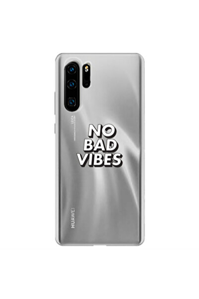 Other Huawei P30 Pro No bad vibes Transparent Silicone TPU Θήκη