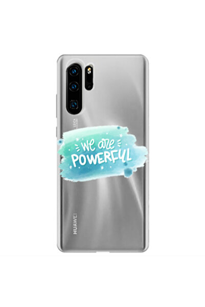 Other Huawei P30 Pro We are Powerful Transparent Silicone TPU Θήκη