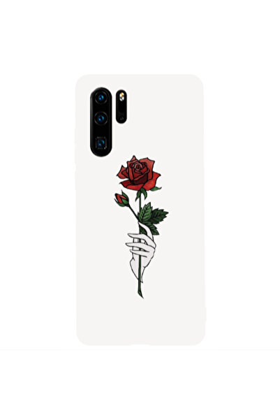 Other Huawei P30 Pro Rose in hand Transparent Silicone TPU Θήκη