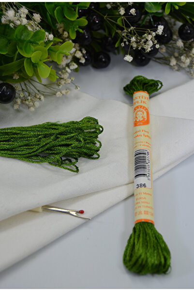 Enstitü İplik Hand Embroidery Silk, Laundry Silk, Rayon, Shiny Silk Texture, ...