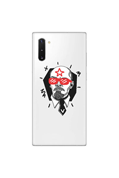 Other Samsung Note 10 Plus Stars and glasses Transparent Silicone TPU Θήκη