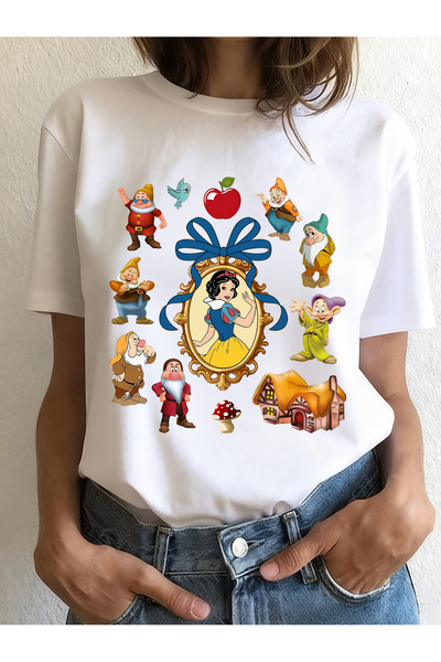 SAUDI DISNEYLAND disneyland Men and Women's 100% Cotton T-Shirt - Oversized C...