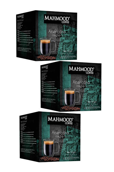 Mahmood Coffee ماحمود دولتشي غوستو كبسولات قهوة أمريكانو 16 قطعة × 3 علب