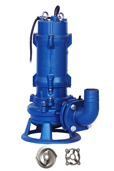 İmpo - Watersound CWQ50-10-4 Yüksek Debili Öğütücülü Döküm Gövdeli 5,5Hp Dren...