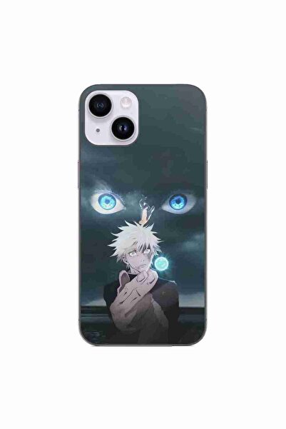 OEM Case compatible with Apple iPhone 15 Silicone Gel Tpu Pattern Jujutsu Kai...