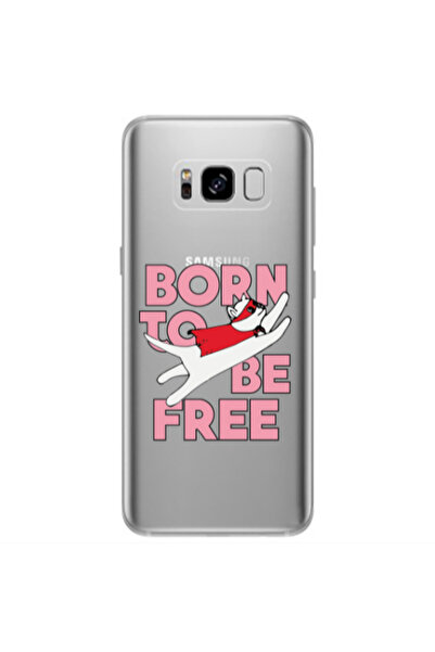 Other Samsung S8 Plus Born Free Transparent Silicone TPU Θήκη