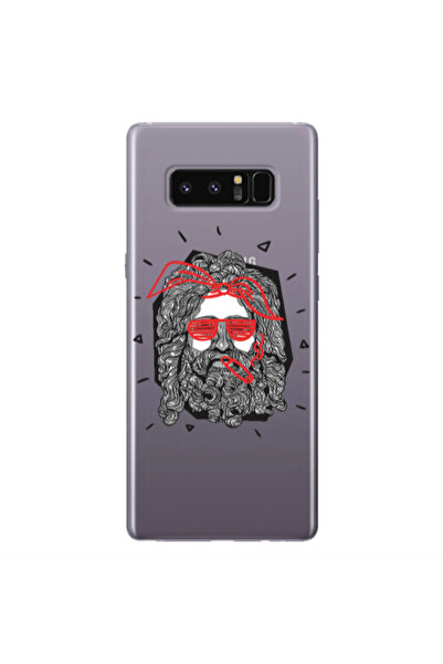Other Samsung Note 8 Cool glasses Transparent Silicone TPU Θήκη