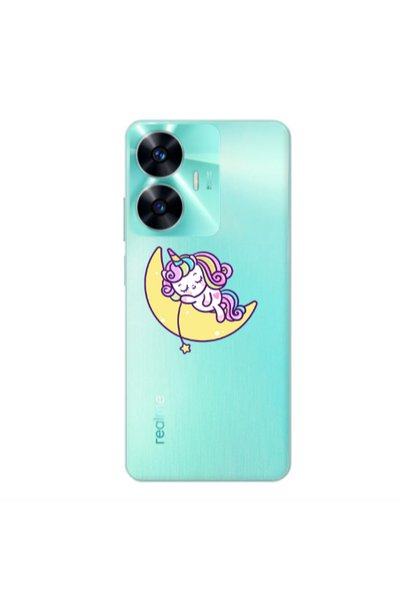Other Realme C55 Sleeping horse Transparent Silicone TPU Θήκη