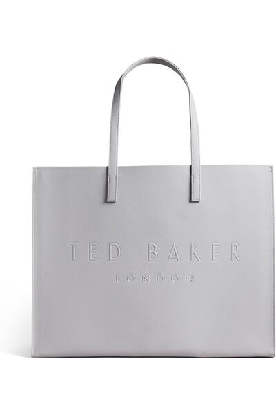 Ted Baker حقيبة إيست ويست كروشاتش مميزة، لون رمادي