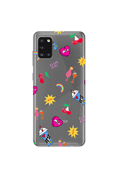 Other Samsung A31 glam time Transparent Silicone TPU Θήκη