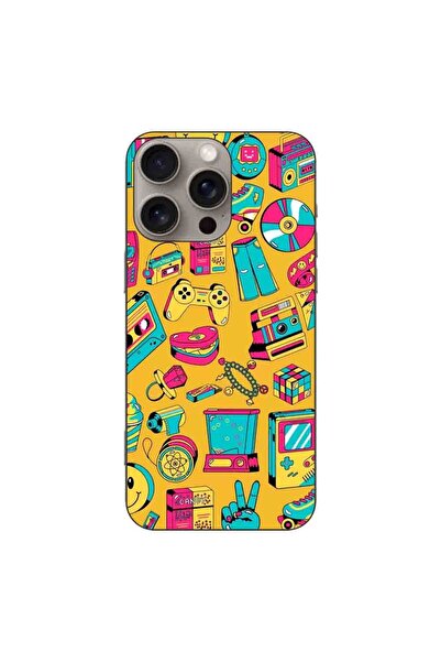 OEM Case compatible with Apple iPhone 16 Pro Max Silicone Gel Tpu Pattern Pop...