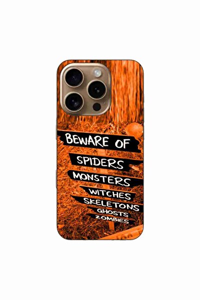 OEM Case compatible with Apple iPhone 16 Pro Silicone Gel Tpu Pattern Hallowe...