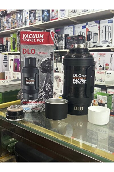 5M ZÜCCACİYE Paslanmaz çelik 304 kalite Vakumlu Termos 3,2LT