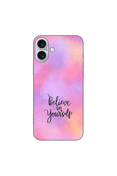 OEM Husa compatibila cu Apple iPhone 16 Plus Silicon Gel Tpu Model Belive in ...