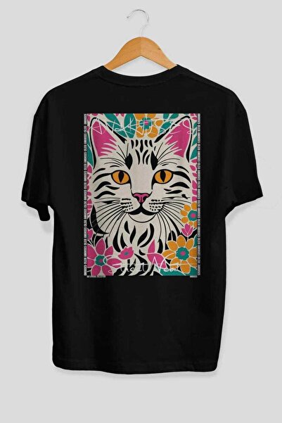 Ankhises Za ljubitelje mačaka 43 Crna majica sa mačkama, 100% pamuk, unisex, ...