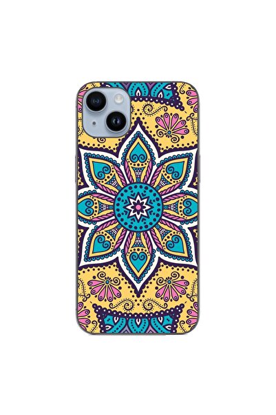 OEM Husa compatibila cu Apple iPhone 14 Plus Silicon Gel Tpu Model Mandala Tw...