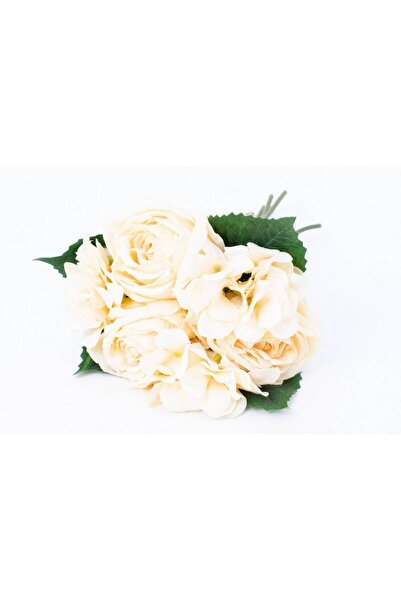 OEM Flori Artificiale Buchet Trandafiri Si Hortensie Somon