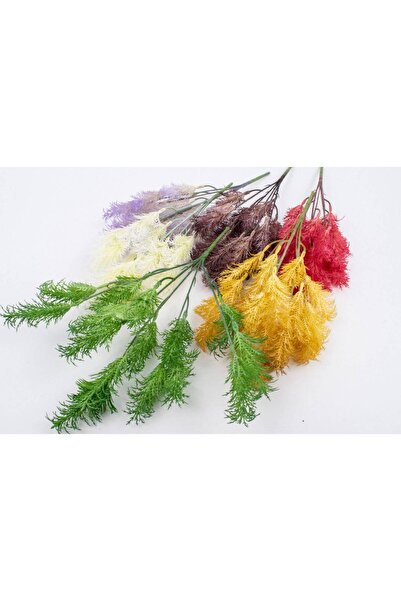 OEM Flori Artificiale Buchet Frunze Coada Soricelului Lila
