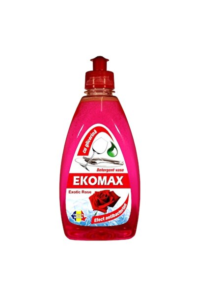 EKOMAX Superconcentrated dishwashing detergent, EXOMAX Exotic Rose, 500 ml