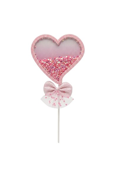 Aljwad Bring Romantic Magic to Your Cakes with the Italo Pink Shaker Heart Ca...