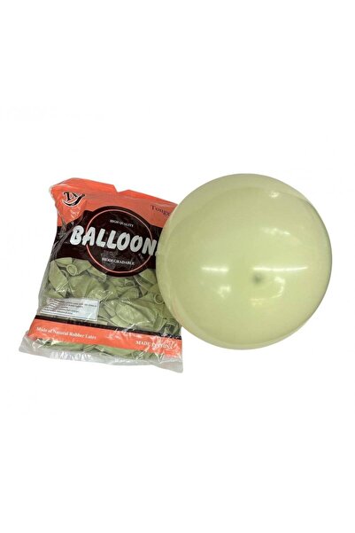 OEM Balloons 100/ Top Bottom Set 12" Light Olive Matte