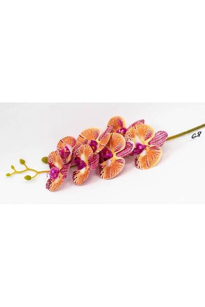 OEM Artificial orchid 7 flowers 68 Beige-Grenade