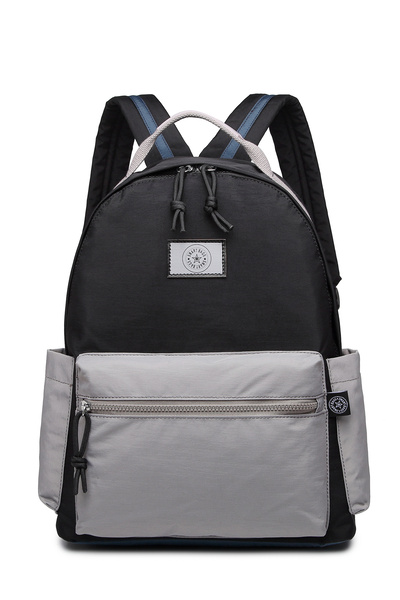 SMART BAGS Geantă de școală colorată din material textil impermeabil, cu comp...