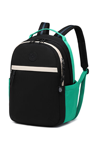 SMART BAGS Geantă de școală colorată din material textil impermeabil de dimen...