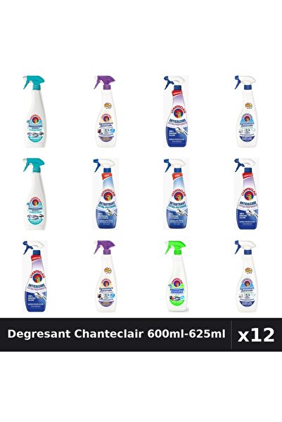 Chanteclair Set 12 Degresant Universal 600ml-625ml - Anti-Miros, Bicarbonat, ...