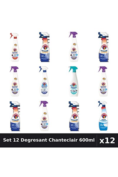 Chanteclair Set 12 Degresant Universal 600ml - Anti-Miros, Bicarbonat, Extra ...