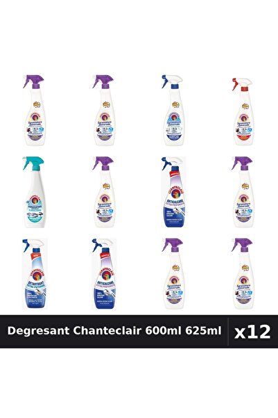 Chanteclair Set 12 Degresant Universal 600ml-625ml - Lavanda, Marsilia, Mosc,...