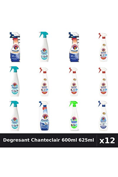 Chanteclair Set 12 Degresant Universal 600ml - 625ml Anticalcar, Marsilia, Lă...