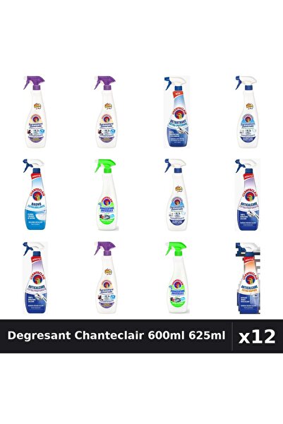 Chanteclair Set 12 Degresant Universal 600ml-625ml - Mosc, Bicarbonat, Lămâie...