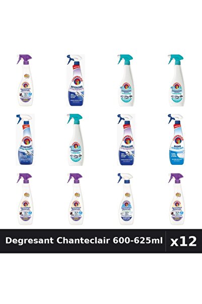 Chanteclair Set 12 Degresant Universal 600ml-625ml - Mosc, Lavanda, Bicarbona...