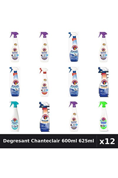 Chanteclair Set 12 Degresant Universal 600ml-625ml - Lavanda, Lamaie, Marsili...