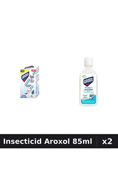 Aroxol Set 2 Insecticid - Aparat Electric & Loțiune Repelent 85ml - Anti Insecte