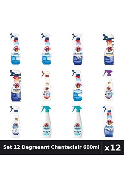 Chanteclair Set 12 Degresant Universal 600ml - Anti-Miros, Bicarbonat, Extra ...