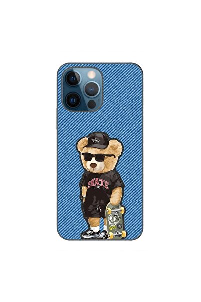 OEM Θήκη συμβατή με Apple iPhone 12 Pro από σιλικόνη gel TPU με σχέδιο αρκούδ...