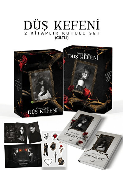 İndigo Kitap Düş Kefeni 2 Kitap Kutulu Set / Emine Tavuz / / 9786258642933