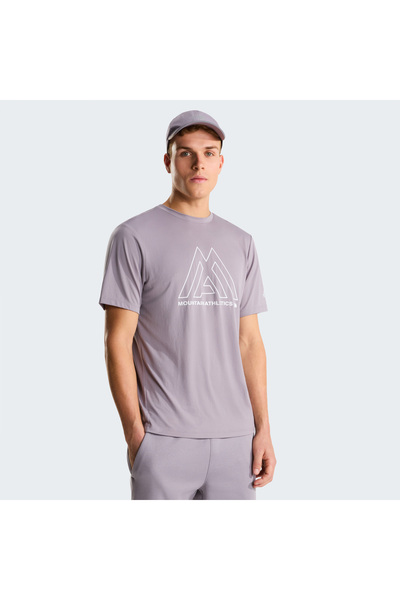 THE NORTH FACE Tricou cu mâneci scurte M Ma 24/7 pentru bărbați, gri