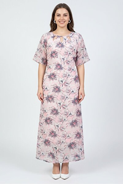 Willow & Whistle Women Floral Print Maxi Dress, Multicolor