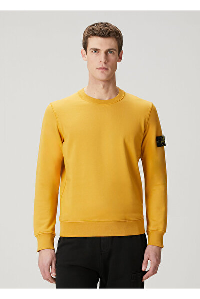 STONE ISLAND Sarı Sweatshirt