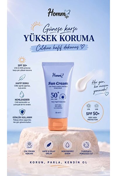 hommlife Güneş Kremi 50 ml