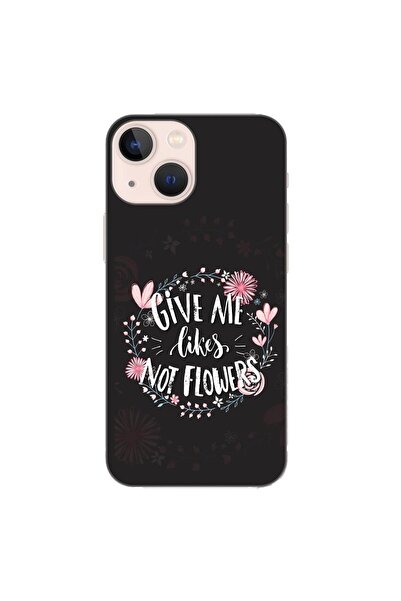 OEM Husa compatibila cu Apple iPhone 13 Mini Silicon Gel Tpu Model Mesaj Give...