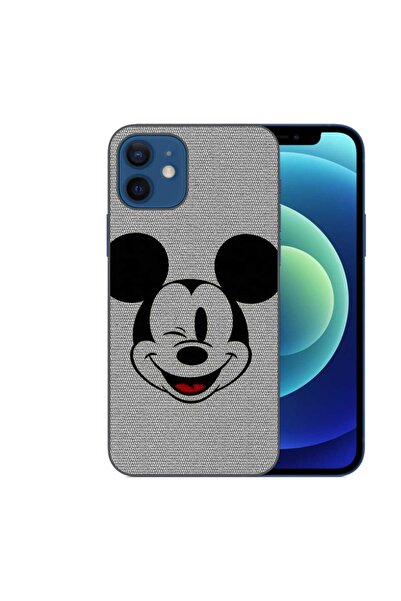 OEM Husa compatibila cu Apple iPhone 12 Silicon Gel Tpu Model Mickey