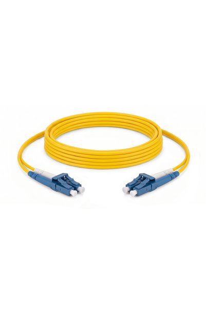 ALFAFONET Lc/Upc-Lc/Upc Singlemode Duplex 3 Meter Fiber Patch Cord