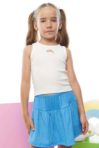 PAULMARK Devojčica, bluza sa izrezanim detaljima
